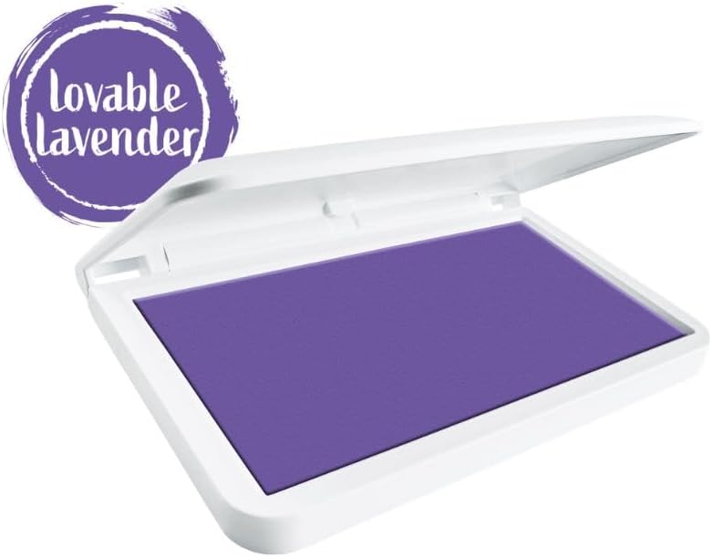 Colop Make Series, Ink Stamp Pads, with Non-Toxic Premium Ink, Water-Based Acid-Free (Lovable Lavender, Make 3-3-1/2" x 6-1/4") - Image 3